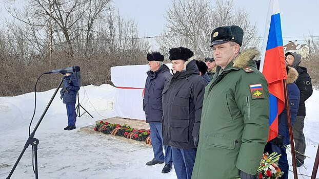 В селе Ивановка под Оренбургом открыли мемориал воинам-интернационалистам