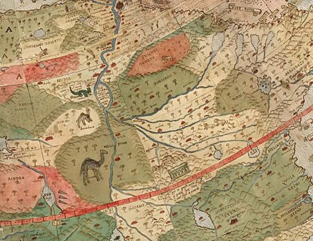 Как выглядит старейшая рукописная карта Земли