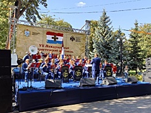 В Самаре прошел международный патриотический фестиваль "Самарское Знамя"