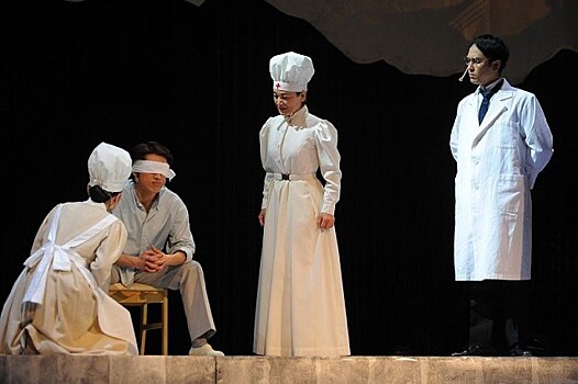Видеоверсия японского спектакля "Клятва на монете" будет показана в рамках международного театрального фестиваля "Гостиный двор"