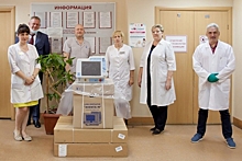 ЯМЗ подарил два аппарата ИВЛ ярославской клинической больнице №9