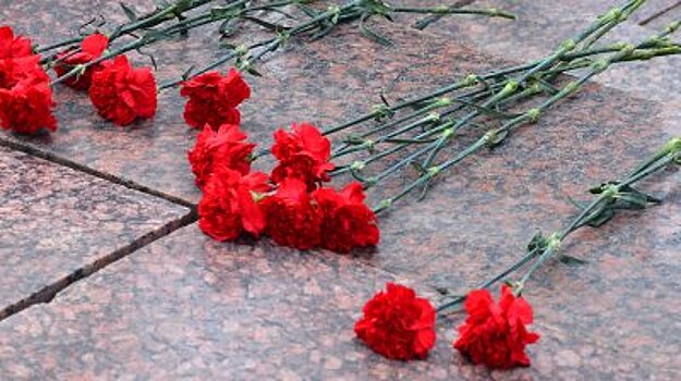 Церемония возложения цветов, посвященная Дню защитника Отечества, прошла на пл. Революции в Вологде