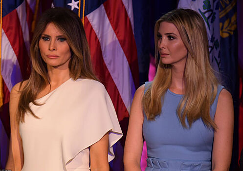 Семейная конкуренция: Мелания Трамп на дух не переносит Иванку Трамп
