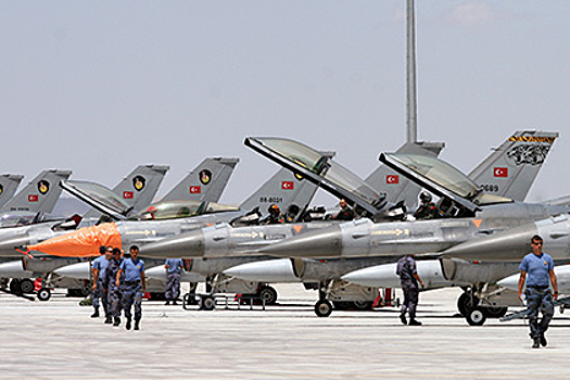 F-16 турецких ВВС