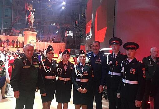Кадеты школы № 1101 участвовали в фестивале «Армия России 2019»