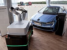 Концепт электрокара VW Gen.E обзавелся автоматическим роботом-заправщиком