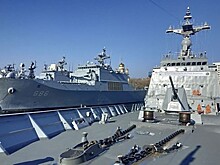 Отряд боевых кораблей Южной Кореи прибыл во Владивосток