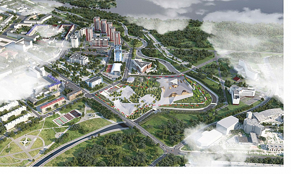 Общежитие, фондохранилище и жилой дом: в Кемерово строят Сибирский кластер искусств