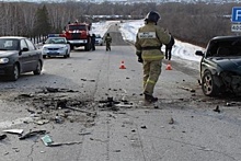 В лобовом ДТП на южноуральской трассе погибли 2 человека