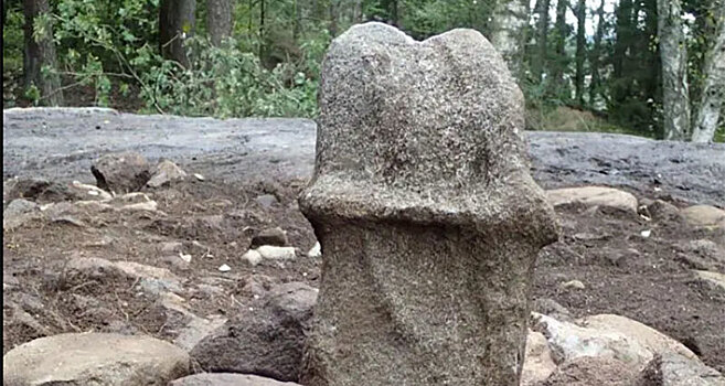 В Швеции найден гигантский каменный пенис