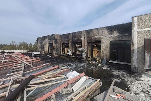 Во Владимирской области сотрудники МЧС потушили пожар в школе города Киржач