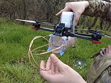 Операторы FPV-дронов группировки "Юг" уничтожили пулеметную ячейку и миномет ВСУ в ДНР
