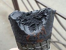 В Новосибирске появилось угольное мороженое