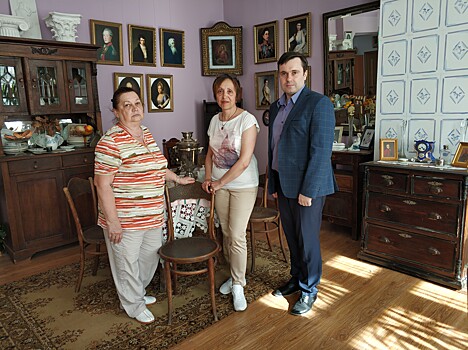 В школьном музее прошла встреча с гостем из Казани
