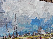 В Нур-Султане появилась инсталяция из пакетов