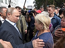 Путин вышел к людям и вспомнил «простое русское слово»