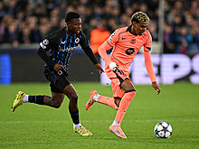 "Брюгге" и "Барселона" сыграли вничью со счетом 3:3 в матче Лиги чемпионов