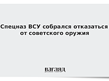 Спецназ ВСУ откажется от советского оружия