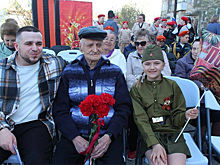 В Мошково поздравили ветерана ВОВ Виктора Ескина со 103-летием