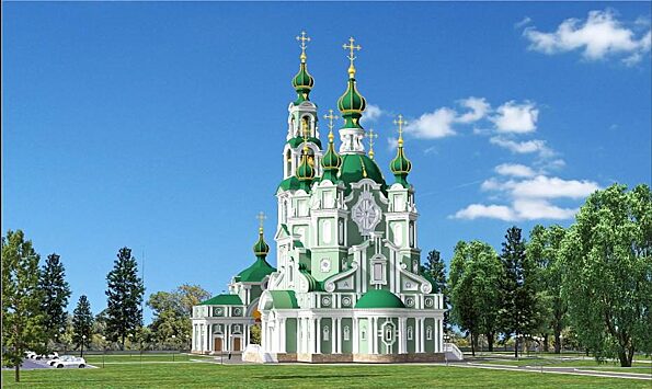 Храм в саянске