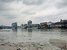 Уровень воды в реке Дон у Азова достиг опасной отметки