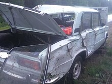 Под Тотьмой «шестерка» вылетела в кювет, пострадала пассажирка
