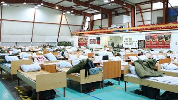 В Пензе показали условия, в которых живут мобилизованные