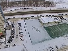 Снежные картины нижегородского дворника-художника показали на Первом канале
