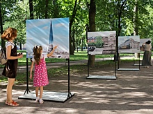 Ко Дню строителя в Александровском саду Петербурга открылась необычная выставка
