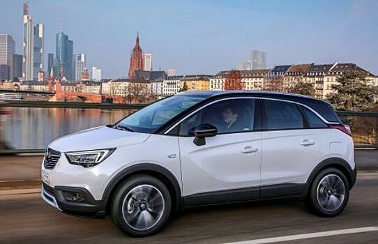 Модель Opel Crossland X покажет осенью топовый силовой агрегат