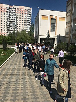 На Западе Москвы прошла учебная эвакуация