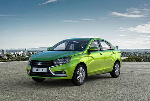 Lada Vesta вошла в двадцатку российских бестселлеров