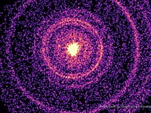 В космосе обнаружен загадочный темный сгусток массы