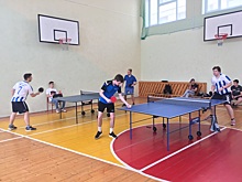 Спортсмены образовательного комплекса завоевали 2 место в отборочном этапе соревнований по настольному теннису