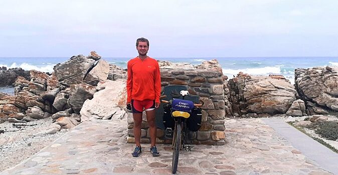 Томский путешественник на велосипеде за полгода пересек Африку