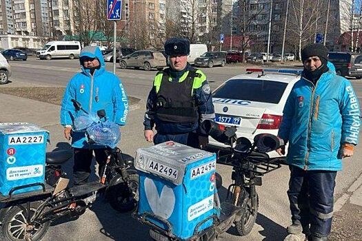 Количество дорожных аварий с участием курьеров на СИМ выросло в Зеленограде на 100%
