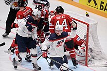 Хоккеисты США победили Чехию в 1/4 финала чемпионата мира
