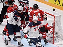 Хоккеисты США победили Чехию в 1/4 финала чемпионата мира
