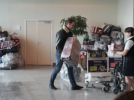 Аэропорт Домодедово запустил услугу доставки багажа