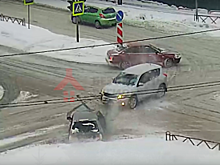 Серьезное ДТП на пересечении Лисицына и Мышкинского проезда: видео