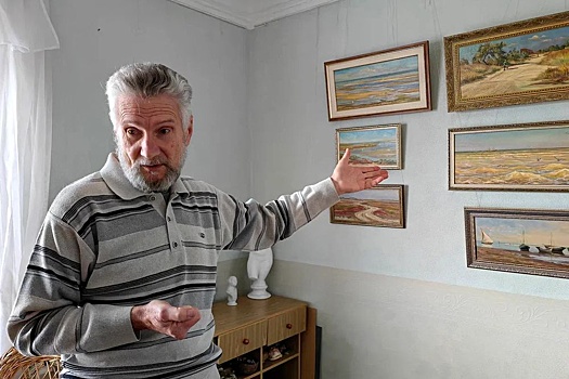 Художник из Геническа Виталий Пихуля рассказал о романтике парусов