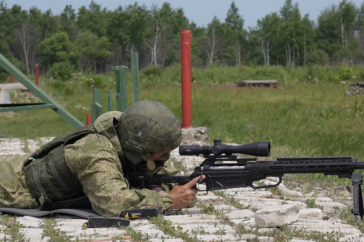 Российские снайперы апробируют крупнокалиберную винтовку Orsis