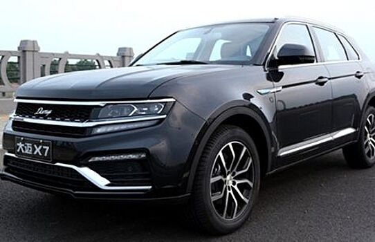 На рынок выходит рестайлинговый Zotye X7