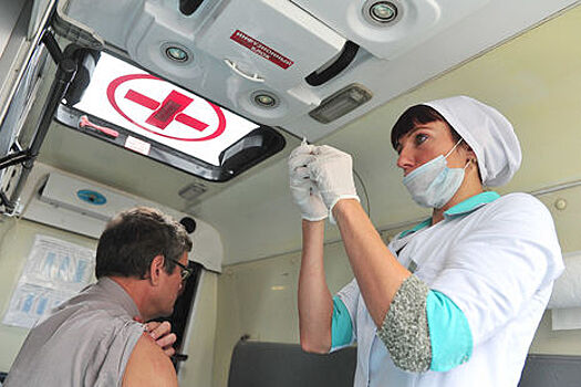 Вакцинация от гриппа: работа мобильных пунктов в Наро-Фоминском округе