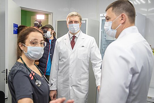 Глава Одинцовского муниципалитета посетил открытие первой в Московской области детской гематологии