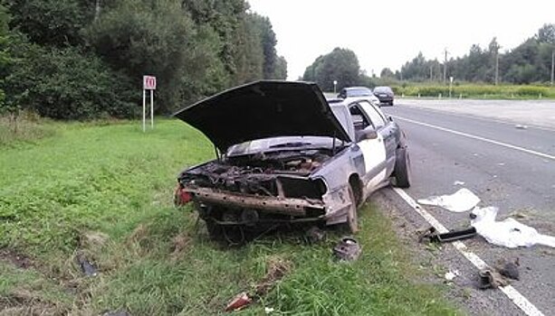 Под Советском пьяная автомобилистка на Audi вылетела с трассы