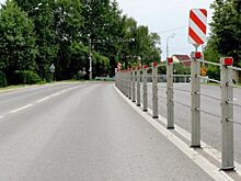 В Красногорске аварийно-опасный участок Волоколамского шоссе оборудуют тросовыми ограждениями