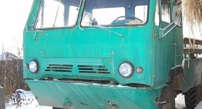 Самодельный вездеход с кабиной от “Колхиды”