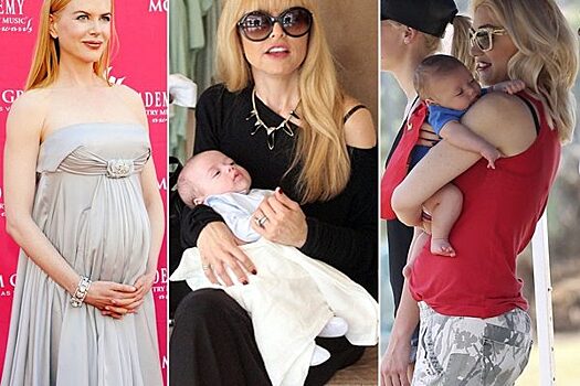 Впервые стать мамой после 40 лет: кто из голливудских знаменитостей решился родить в зрелом возрасте