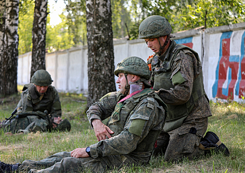 В Подмосковье прошел сбор с военными медиками по тактической медицине